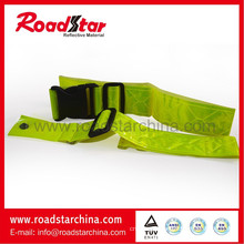 Cycle use reflective waist safety belt